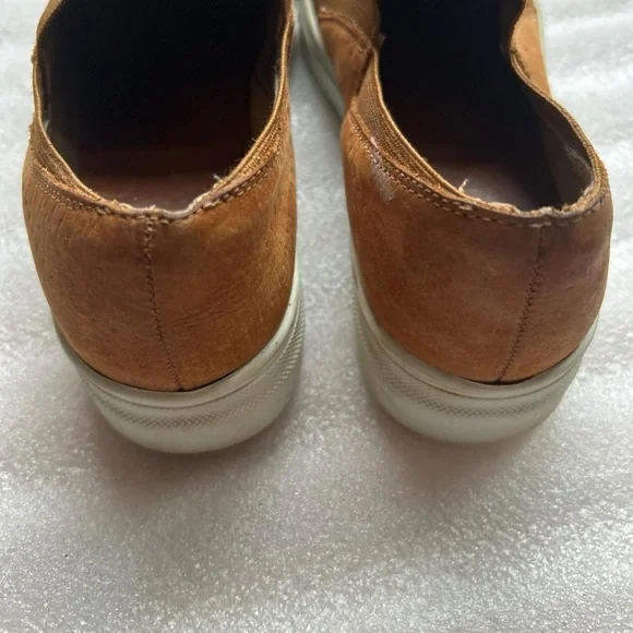 Cali Slide by Charleston Shoe Company Tan Slip on Leather Loafers - Picture 7 of 8